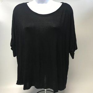 H&M Basic Short Sleeve Loose T Shirt Blouse Size M